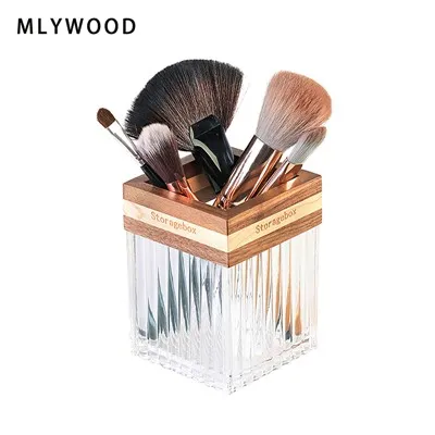 Square Makeup Brush Holder