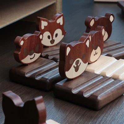 Cute Phone Stand with Refrigerator Magnet Function